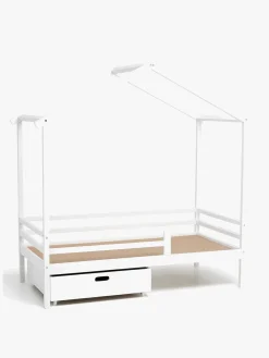 Børnesenge & Tilbehør|JLY Minitude Nordic Jaxson Juniorseng 70x140 med Skuffe