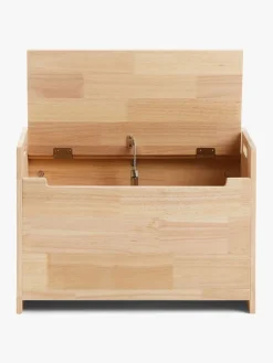 Børnemøbler|Minitude Nordic LEO Opbevaringsbænk, Natur Brun