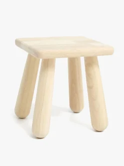 Børnemøbler|Minitude Nordic LOUIS Skammel, Natur Beige