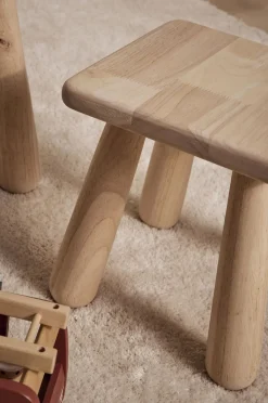 Børnemøbler|Minitude Nordic LOUIS Skammel, Natur Beige