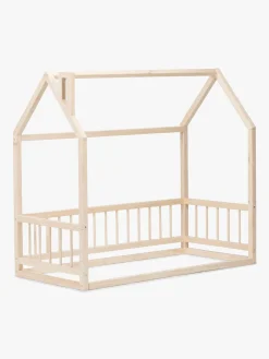 Børnesenge & Tilbehør|Minitude Nordic MASON Junior-/Montessori-seng 70x160, Træ Beige