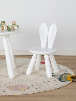 Børnemøbler|Minitude Nordic Stol Kanin, Hvid