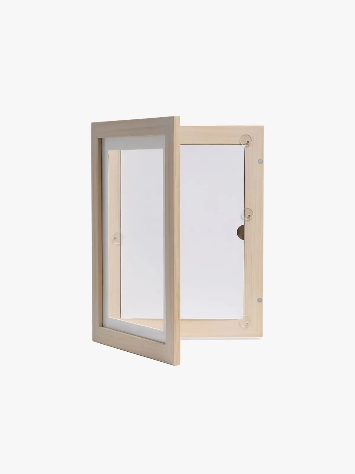 Børn Minitude Interiør-OLIVER Åbningsbar Ramme A4, 100 Sider, White wash