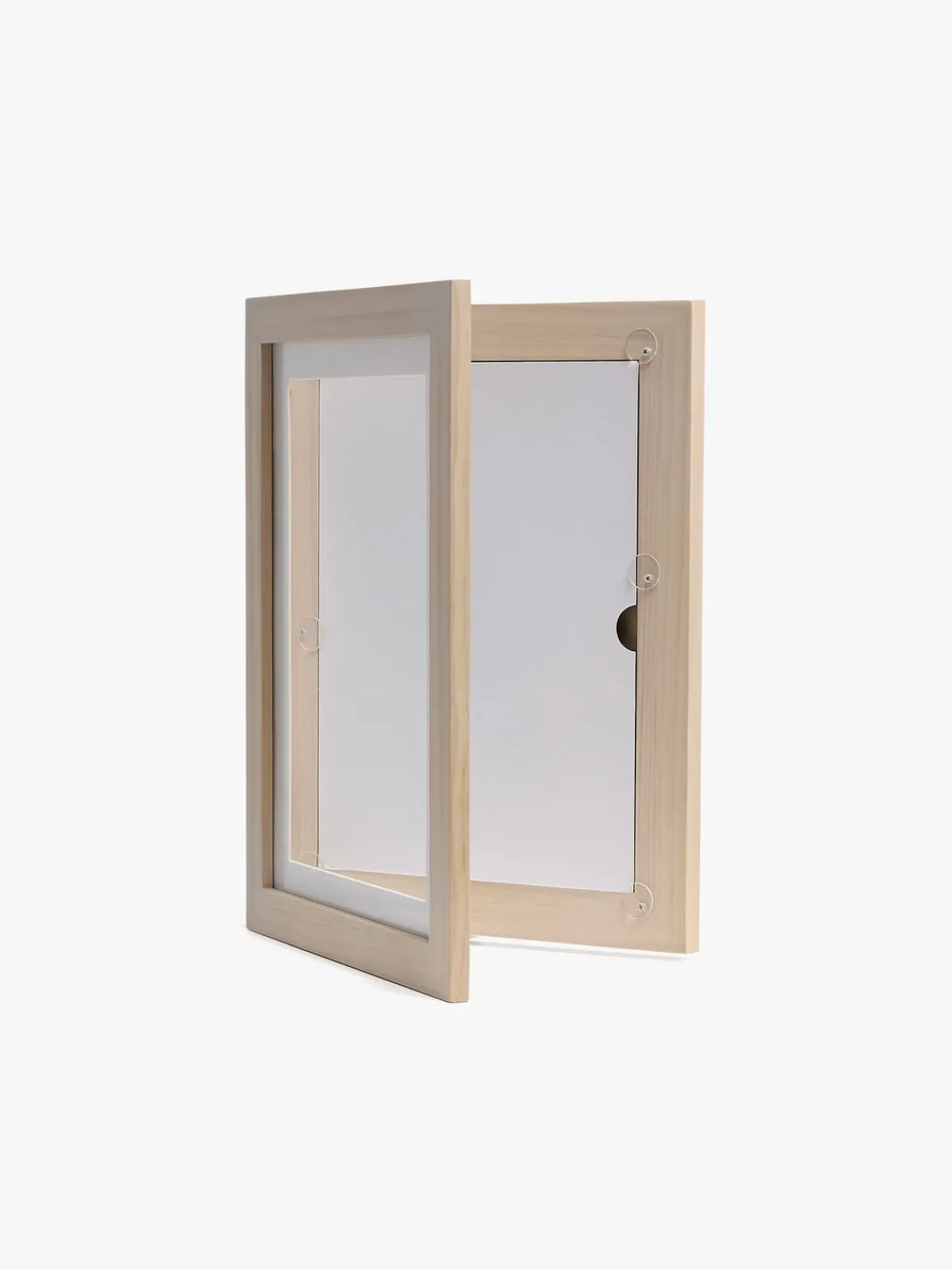 Børn Minitude Interiør-OLIVER Åbningsbar Ramme A4, 100 Sider, White wash