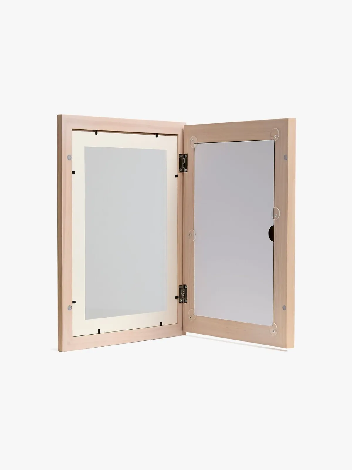 Børn Minitude Interiør-OLIVER Åbningsbar Ramme A4, 100 Sider, White wash