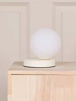 Lamper & Belysning|Minitude ORB Bordlampe, Cream White Hvid