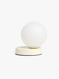 Lamper & Belysning|Minitude ORB Bordlampe, Cream White Hvid