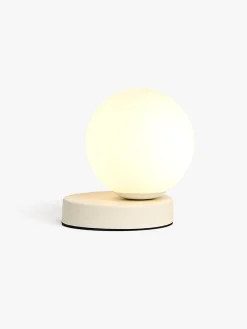Lamper & Belysning|Minitude ORB Bordlampe, Cream White Hvid