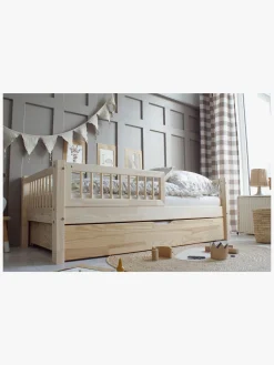 Børn Minitude Børnesenge & Tilbehør-OWEN Seng 90x200, Natur