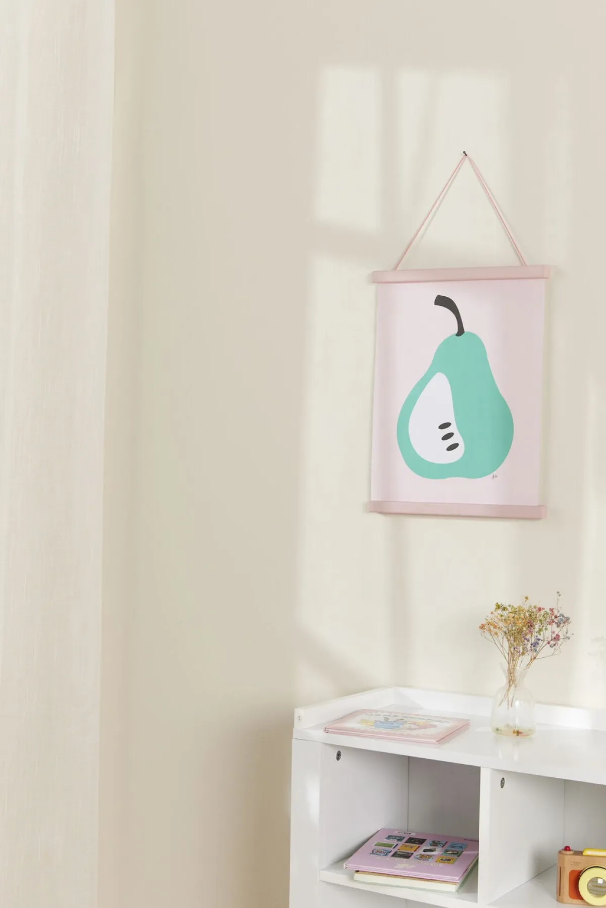 Interiør|Minitude Plakatlister Lille, Dusty Pink Lyserød