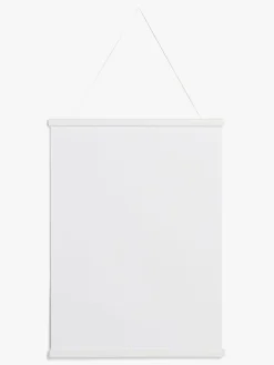 Interiør|Minitude Plakatlister Stor, Hvid