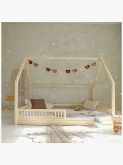 Børn Minitude Børnesenge & Tilbehør-WYATT Junior-/Montessori-seng 140x200, Natur