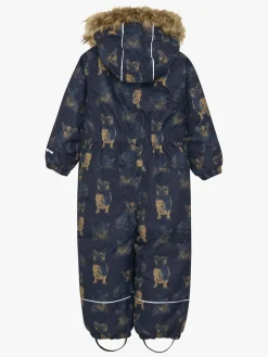 Børn Minymo Flyverdragter|Overtøj-Babyflyverdragt, Navy