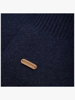 Tilbehør|Minymo Elefanthue Uldblanding, Parisian Night Blå