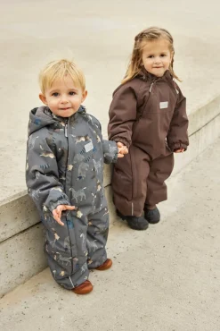 Flyverdragter|Minymo Flyverdragt, Dark Gull Grey