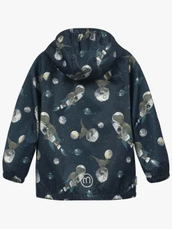 Overtøj|Minymo Softshelljakke, Blue Nights