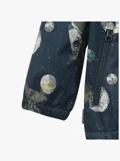 Overtøj|Minymo Softshelljakke, Blue Nights