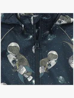 Overtøj|Minymo Softshelljakke, Blue Nights