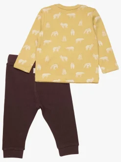 Tøj- & Gavesæt|Minymo Sæt 2-delt, Southern Moss