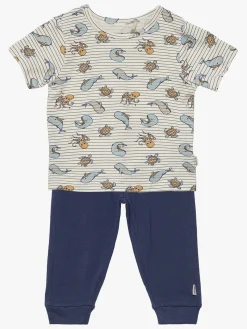 Tøj- & Gavesæt|Minymo Tøjsæt, Dark Denim