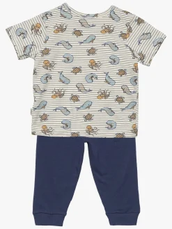 Tøj- & Gavesæt|Minymo Tøjsæt, Dark Denim