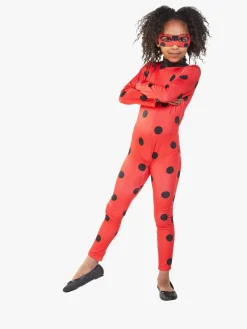 Rubies Kostumer & Udklædning-Miraculous Ladybug Kostume med Maske