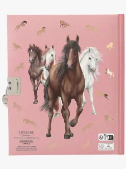 MissMelody Kreativt Legetøj-Miss Melody Dagbog Hest med Fjer