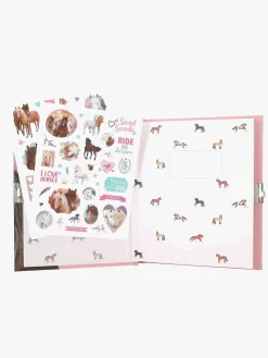 MissMelody Kreativt Legetøj-Miss Melody Dagbog Hest med Fjer