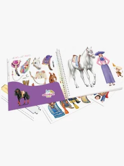 Kreativt Legetøj|MissMelody Miss Melody Dress Me Up Klistermærkebog Around The World