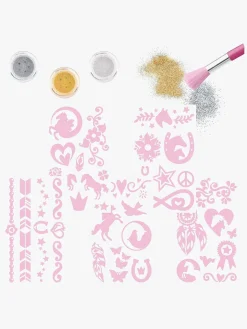 Kreativt Legetøj|MissMelody Miss Melody Glitter Tatoveringssæt