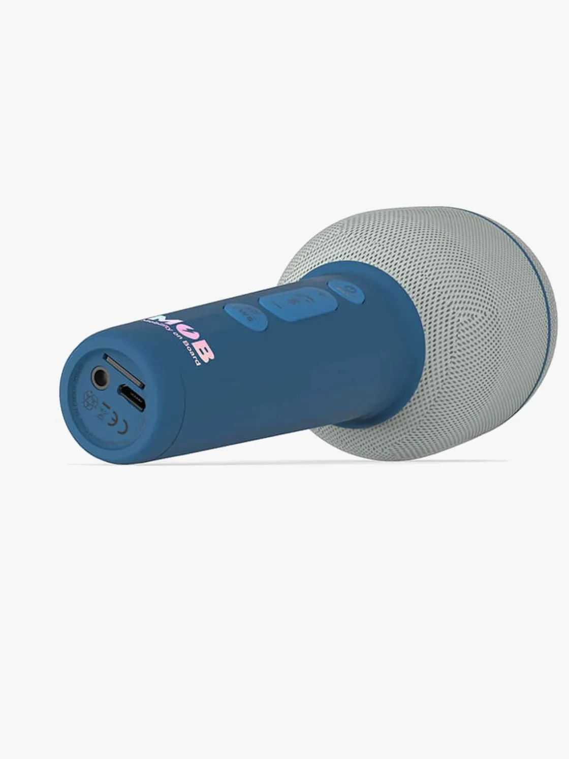 Musikinstrumenter|Elektronik & Media|MOB Karaokemikrofon med Højttaler, Groovy Blå