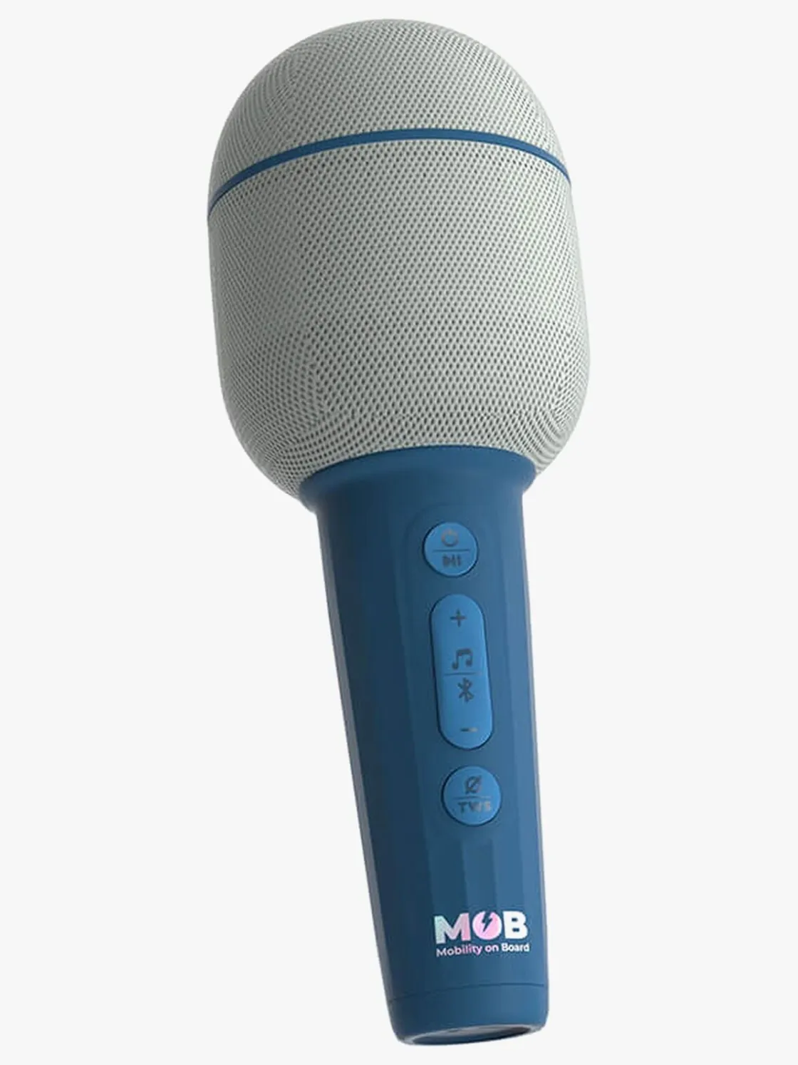 Musikinstrumenter|Elektronik & Media|MOB Karaokemikrofon med Højttaler, Groovy Blå