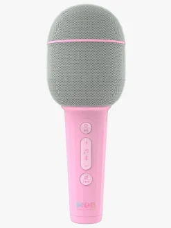 MOB Musikinstrumenter|Elektronik & Media-Karaokemikrofon med Højttaler, Groovy Pink