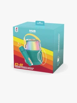 MOB Elektronik & Media-Karaokesæt med Mikrofon, Blå