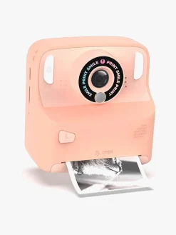 Elektronik & Media|MOB Pixiprint Polaroidkamera med Spil, Pink Lyserød