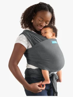 Bæreseler, Strækvikler & Bærestole|Moby Elements Vikle, Asphalt Sort