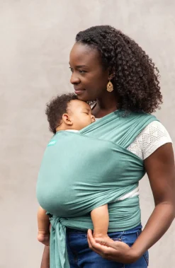 Bæreseler, Strækvikler & Bærestole|Moby Elements Vikle, Hydro Grøn