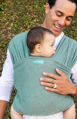 Bæreseler, Strækvikler & Bærestole|Moby Elements Vikle, Hydro Grøn