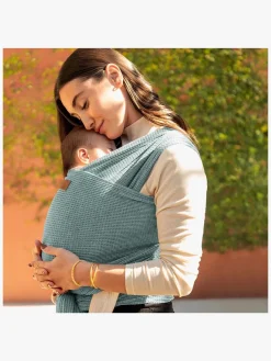 Moby Bæreseler, Strækvikler & Bærestole-Waffle Knit Strækvikle, Saguaro