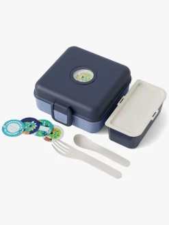 Monbento Spisetid-Snacky Bento Madkasse, Blue infinity