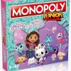 Spil & Puslespil|GabbysDollhouse Monopoly Junior Gabby's Dollhouse