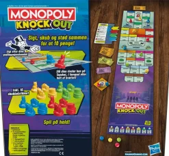 Monopoly Spil & Puslespil-Knockout