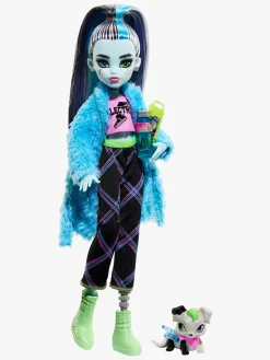 Dukker & Bamser|MonsterHigh Monster High Creepover Party Dukke Frankie Stein Flerfarvet
