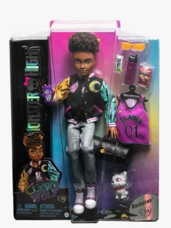 Dukker & Bamser|MonsterHigh Monster High Dukke Clawd Wolf Flerfarvet