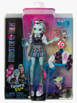 MonsterHigh Dukker & Bamser-Monster High Frankie Stein Dukke 27 cm