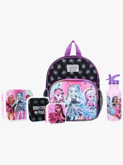 Tasker|MonsterHigh Monster High Mini Rygsæk, Flaske & Madkasse, Feeling Fierce