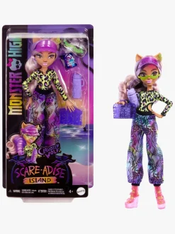 Dukker & Bamser|MonsterHigh Monster High Scare-adise Island Dukke Clawdeen Wolf