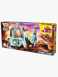 Legetøjsbiler & -Fartøjer|MonsterJam Monster Jam 1:64 Mud Blasters Dunk Tank Legesæt