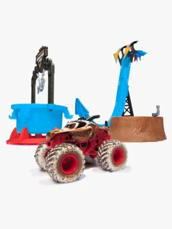 Legetøjsbiler & -Fartøjer|MonsterJam Monster Jam 1:64 Mud Blasters Dunk Tank Legesæt