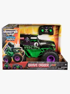 Fjernstyret|MonsterJam Monster Jam Fjernstyret Monstertruck Smash & Bash Grave Dig